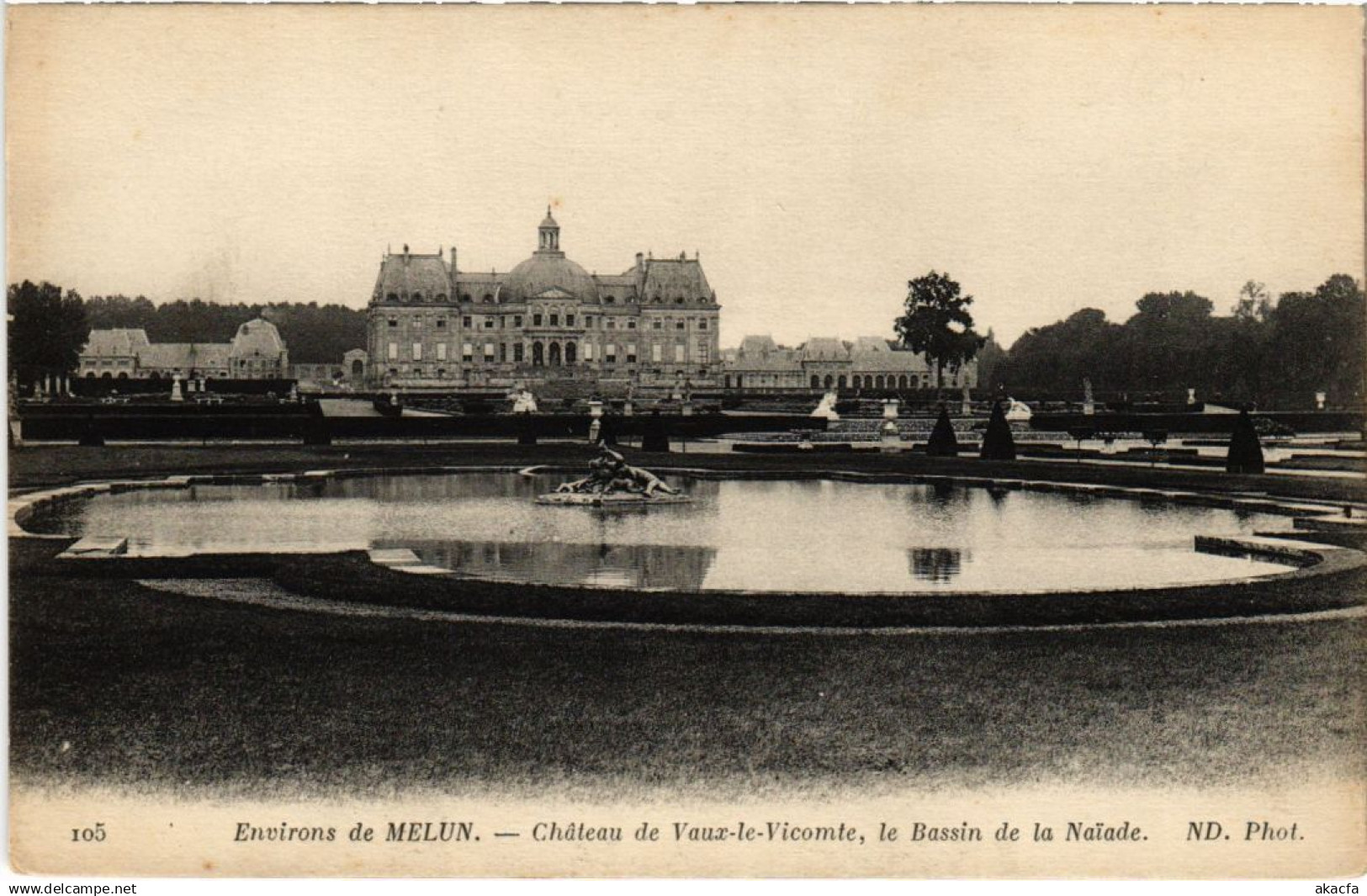 CPA chateau de Vaux le Vicomte (1268149)