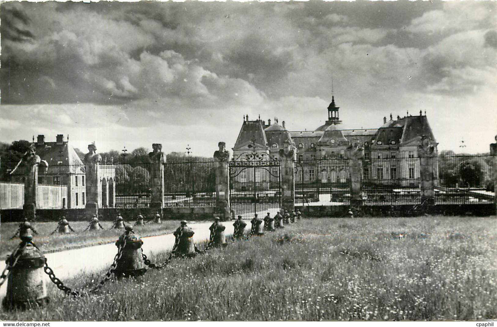 CPA Chateau de Vaux le Vicomte La Facade Principale