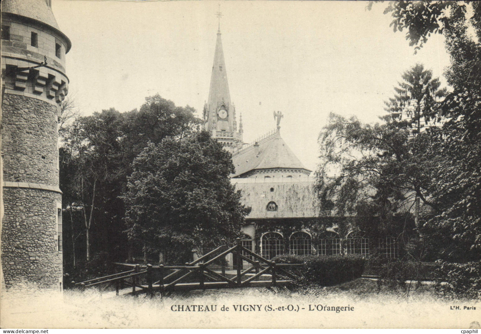 CPA Chateau de Vigny L'Orangerie