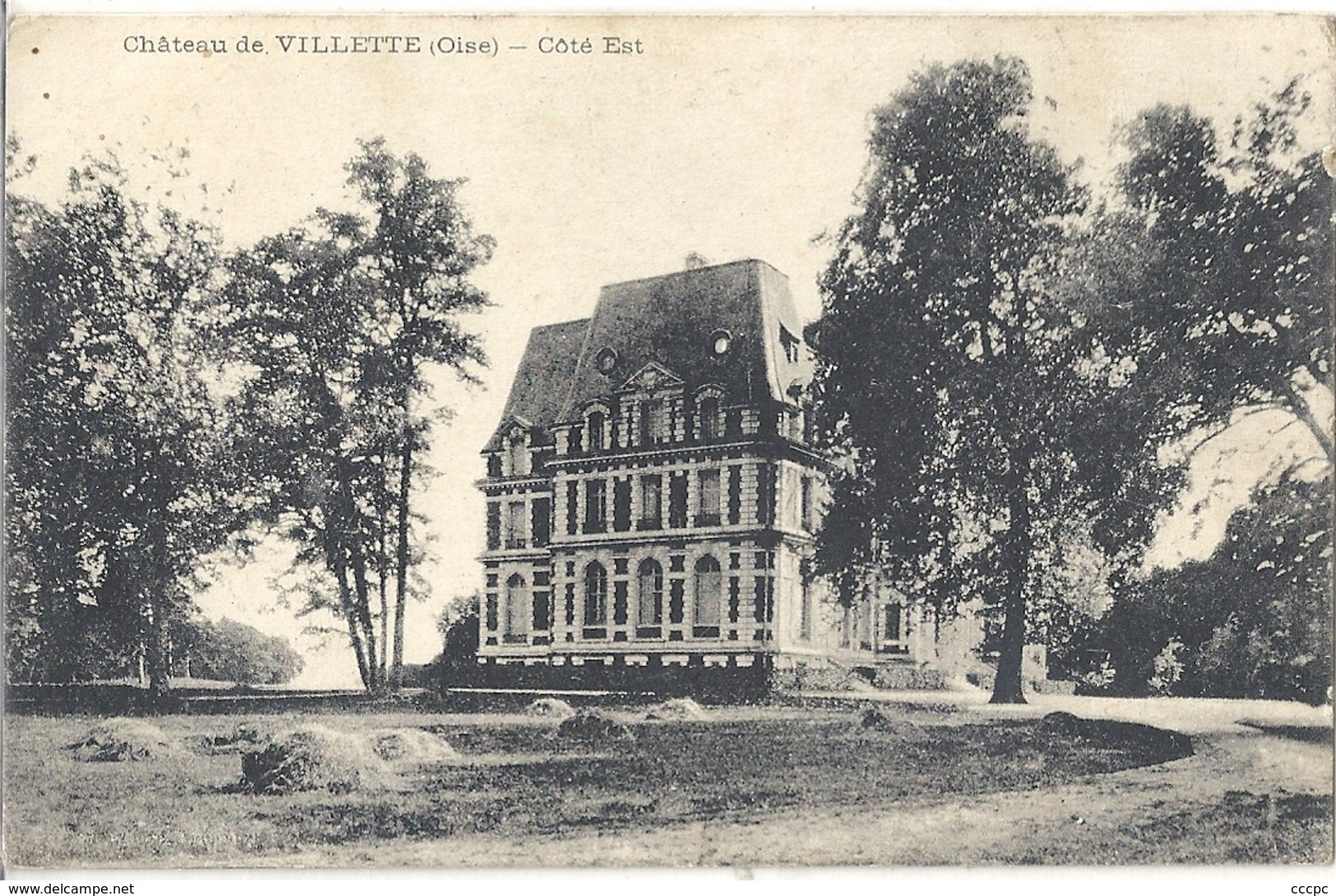 CPA Chateau de Villette