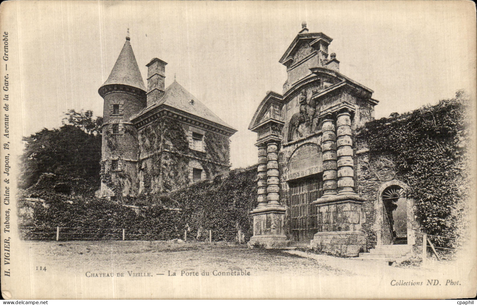 CPA Chateau De Vizille La Porte du Connetable