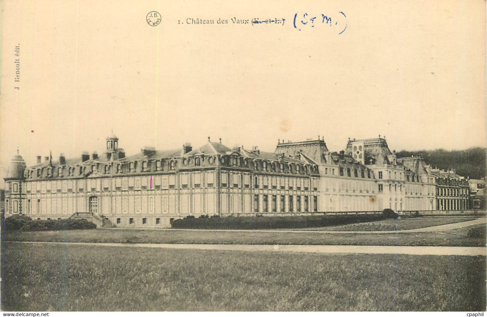 CPA Chateau des vaux