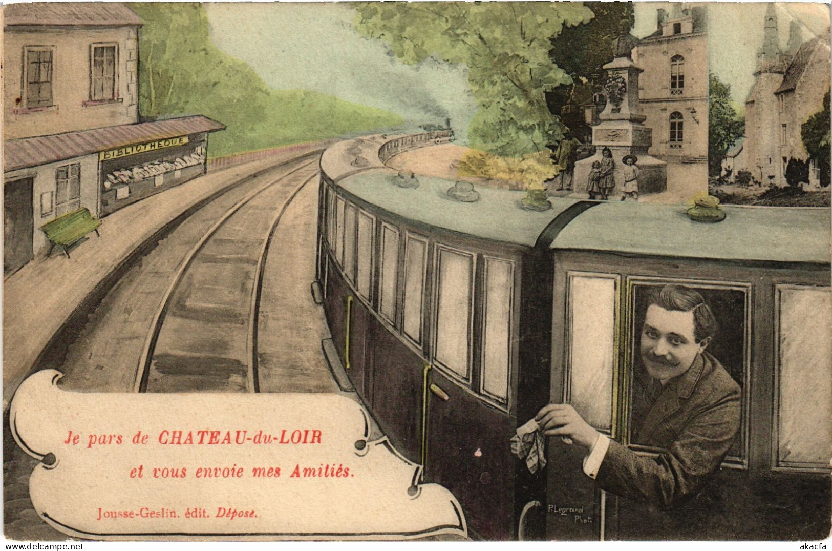 CPA Chateau du Loir souvenir (1473927)