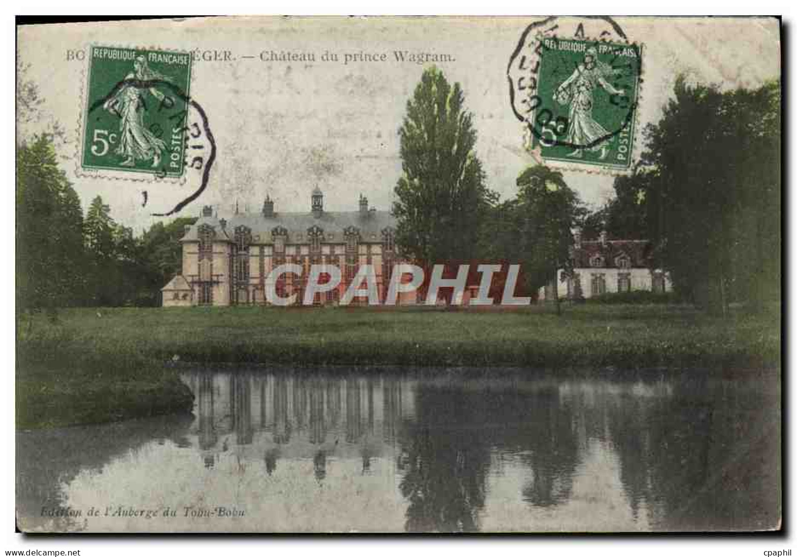 CPA Chateau Du Prince Wagram Boissy Saint Leger
