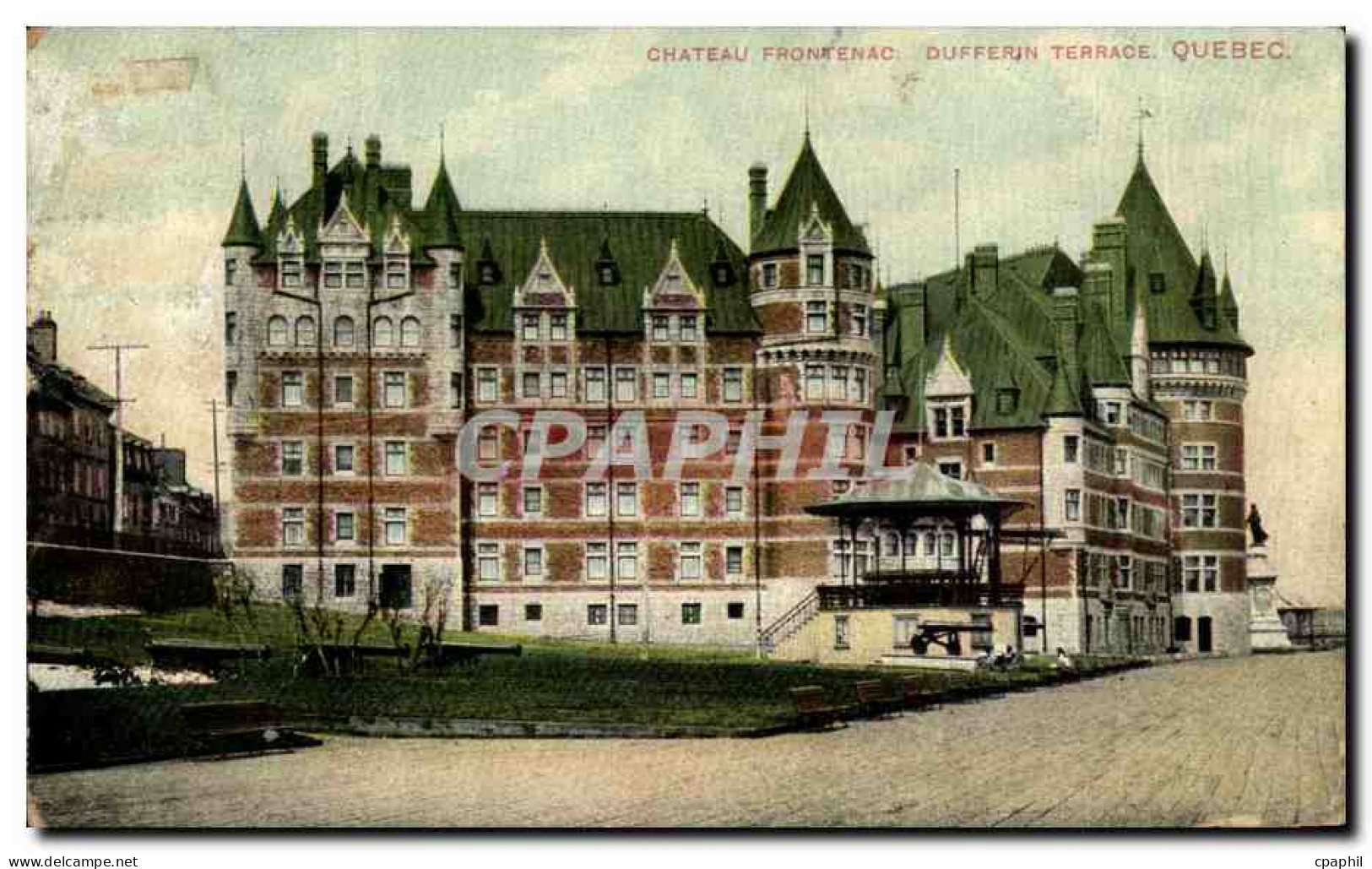CPA Chateau Frontenac Dufferin terrace Quebec