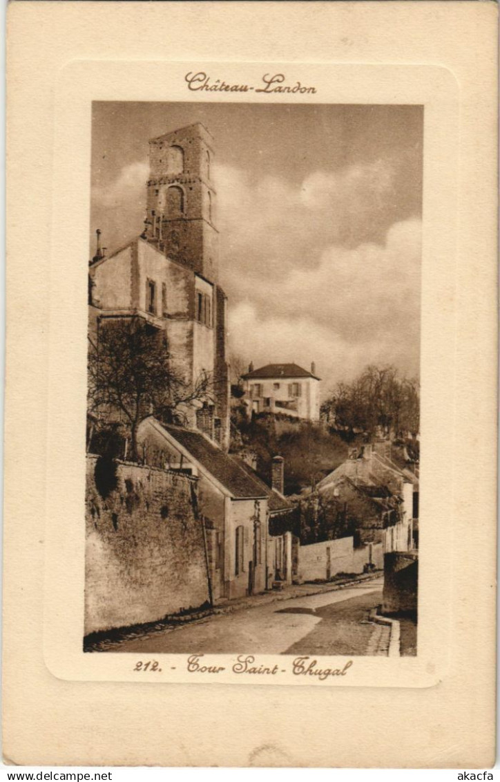 CPA Chateau Landon FRANCE (1100821)