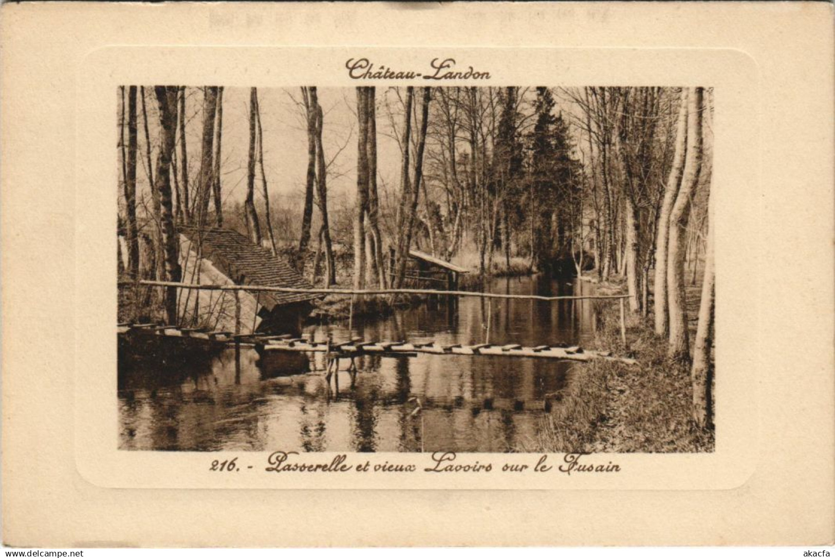 CPA Chateau Landon FRANCE (1100839)