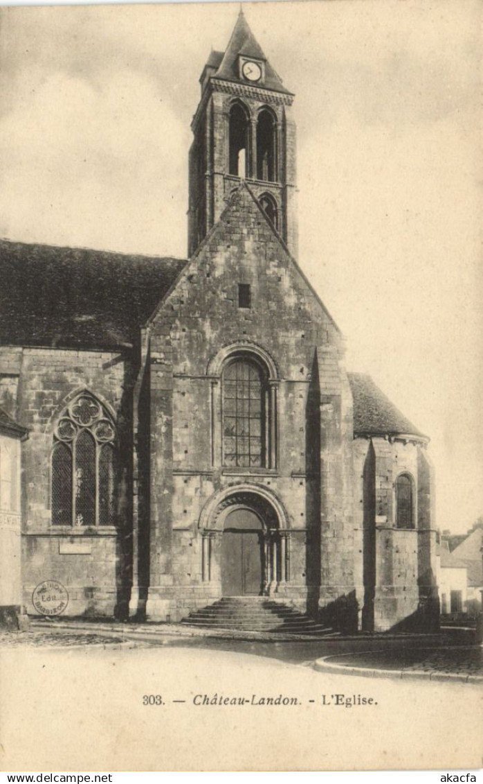 CPA CHATEAU - LANDON - L'Église (171341)