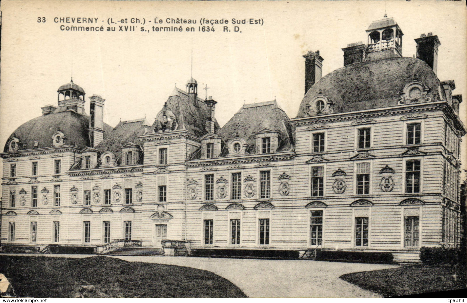 CPA Chateau Le Cheverny