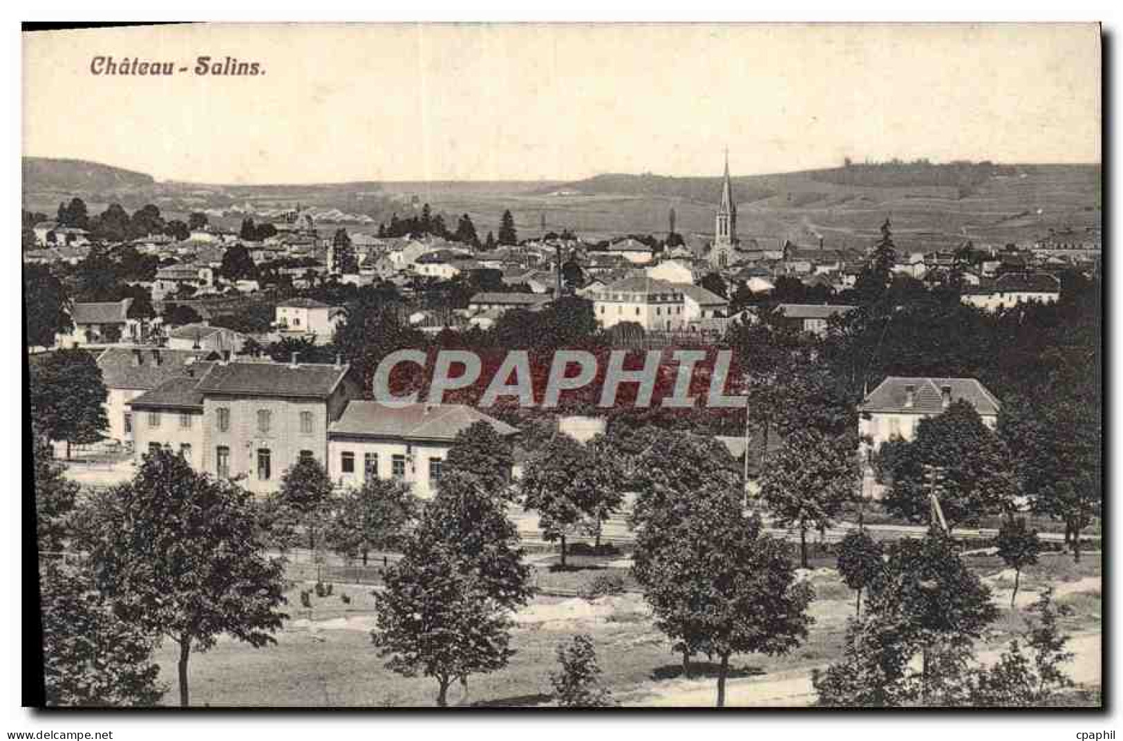 CPA Chateau Salins