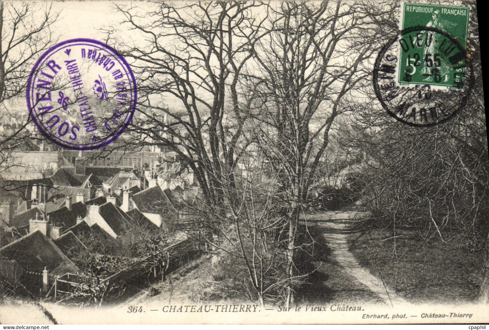 CPA Chateau Thierry Sur Le Vieux Chateau