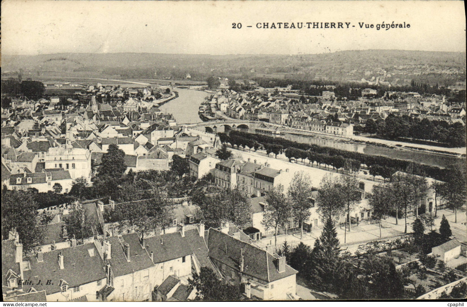 CPA Château Thierry Vue generale