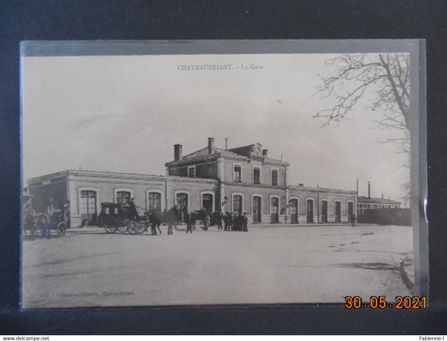 CPA - Châteaubriant - La Gare