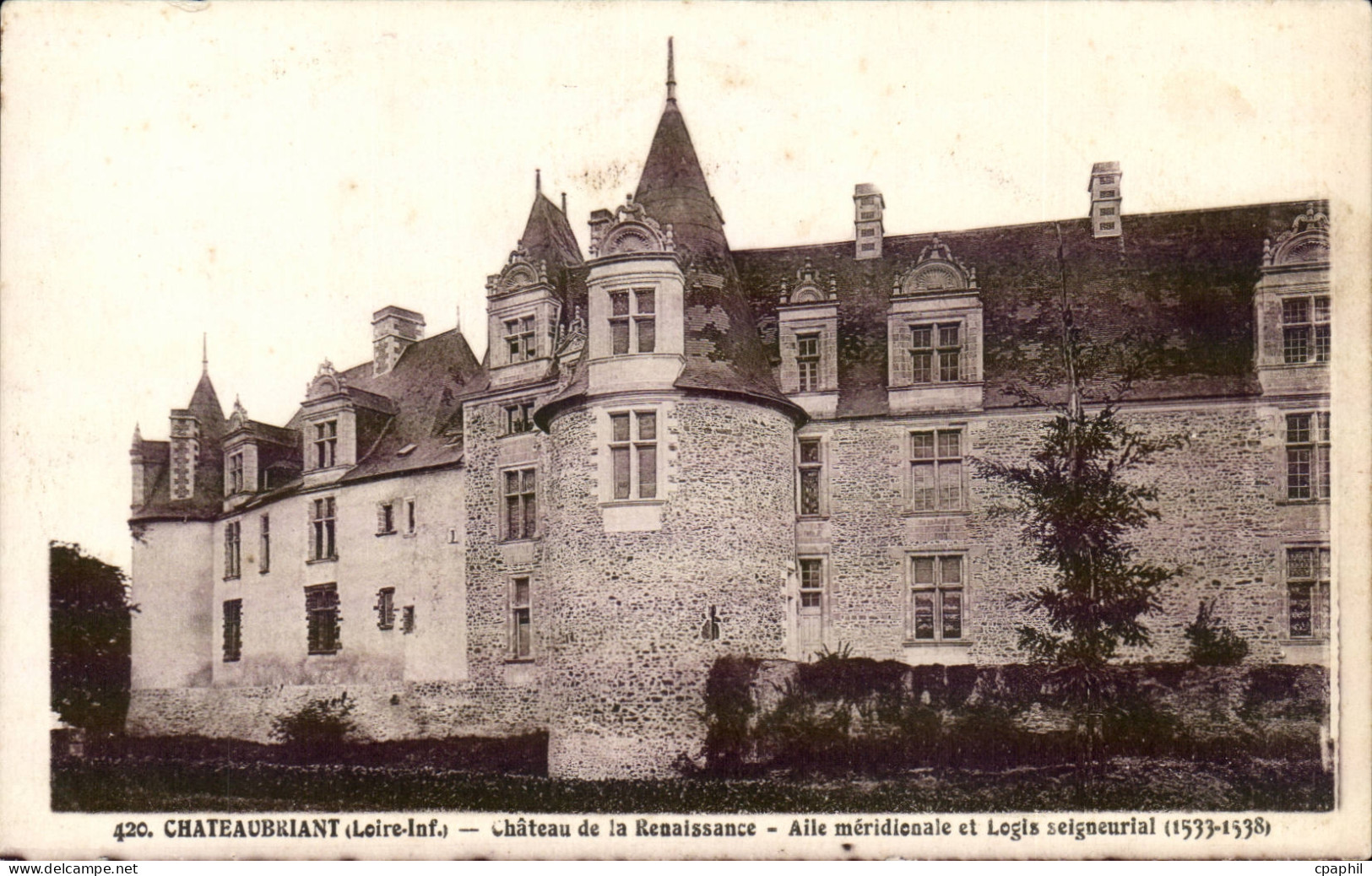CPA Chateaubriant Le chateau
