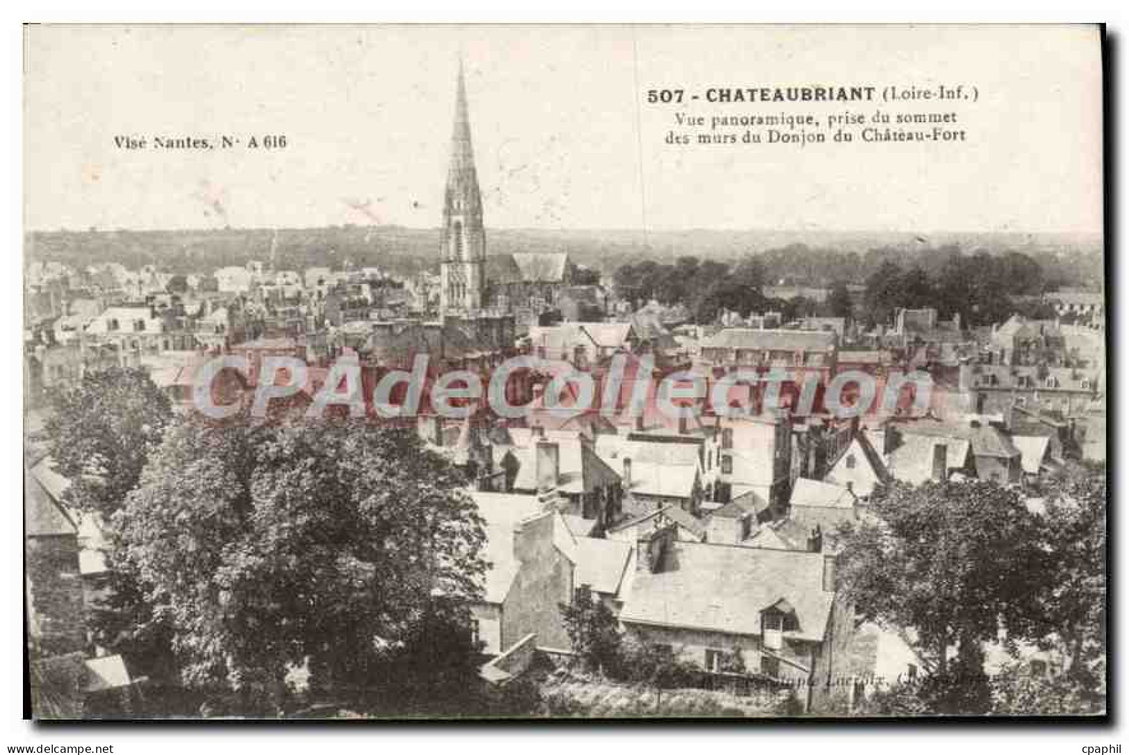 CPA Chateaubriant Loire Inf Vue panoramique