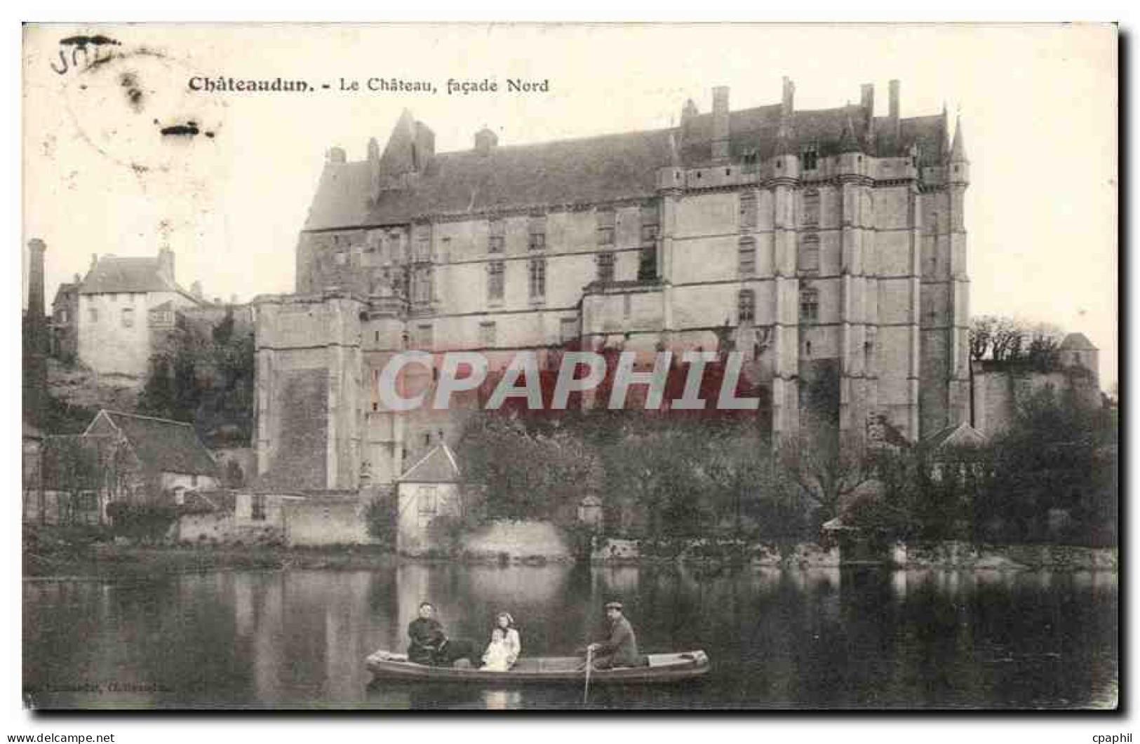 CPA Chateaudun Le Chateau Facade Nord