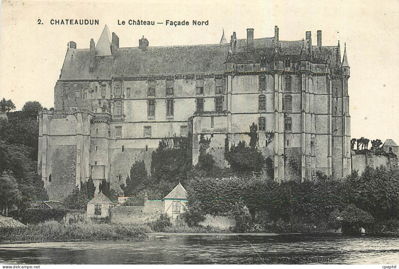 CPA Chateaudun Le Chateau Facade Nord