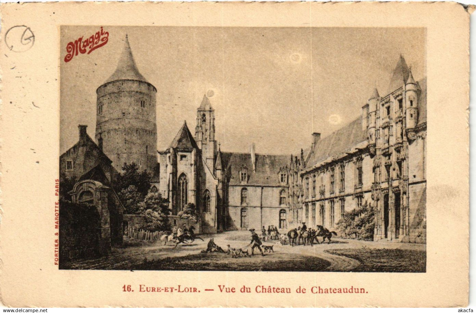 CPA CHATEAUDUN - Vue du Chateau de CHATEAUDUN (385600)