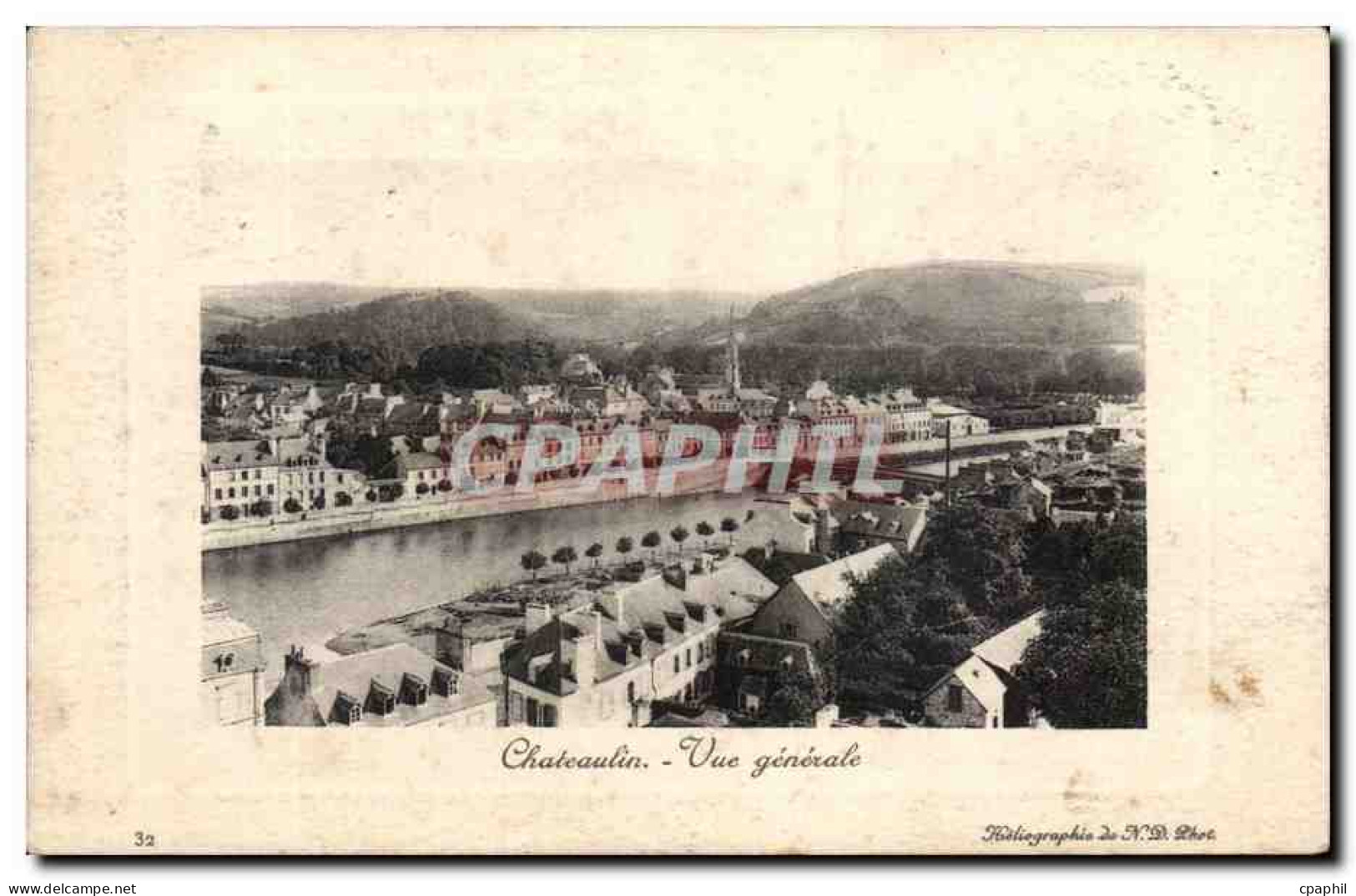 CPA Chateaudun Vue generale