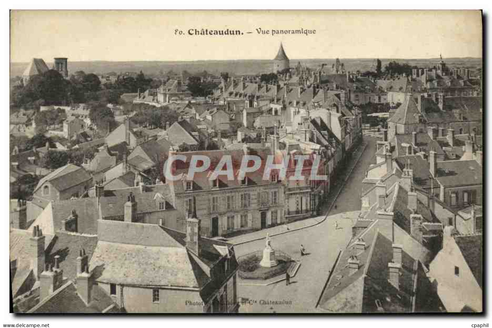 CPA Chateaudun Vue Panoramique
