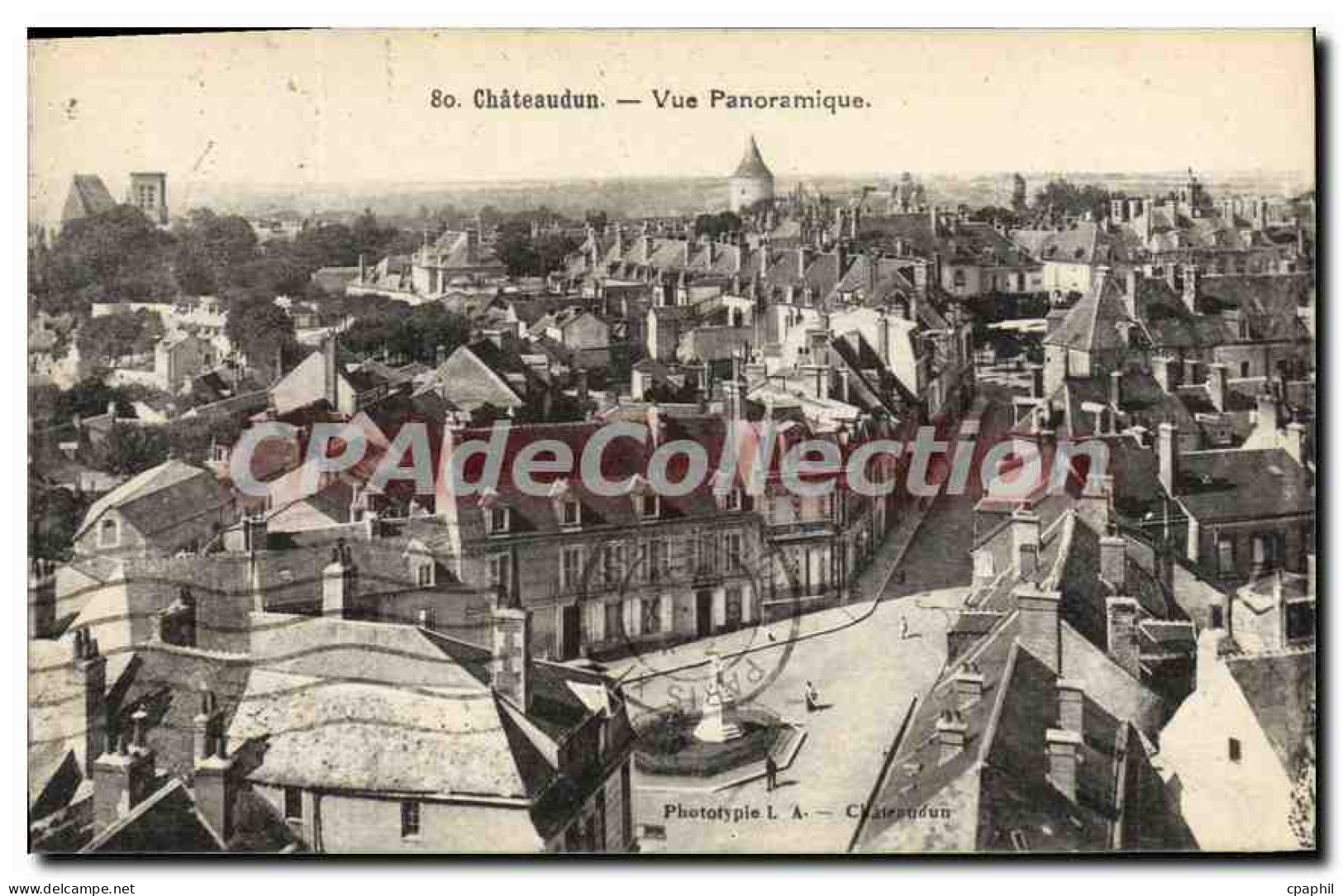 CPA Chateaudun Vue Panoramique