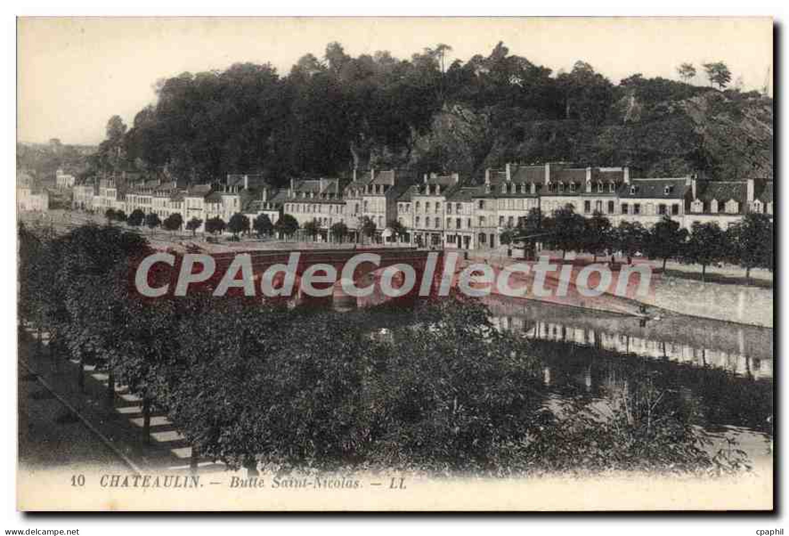 CPA Chateaulin Butte Saint Nicolas