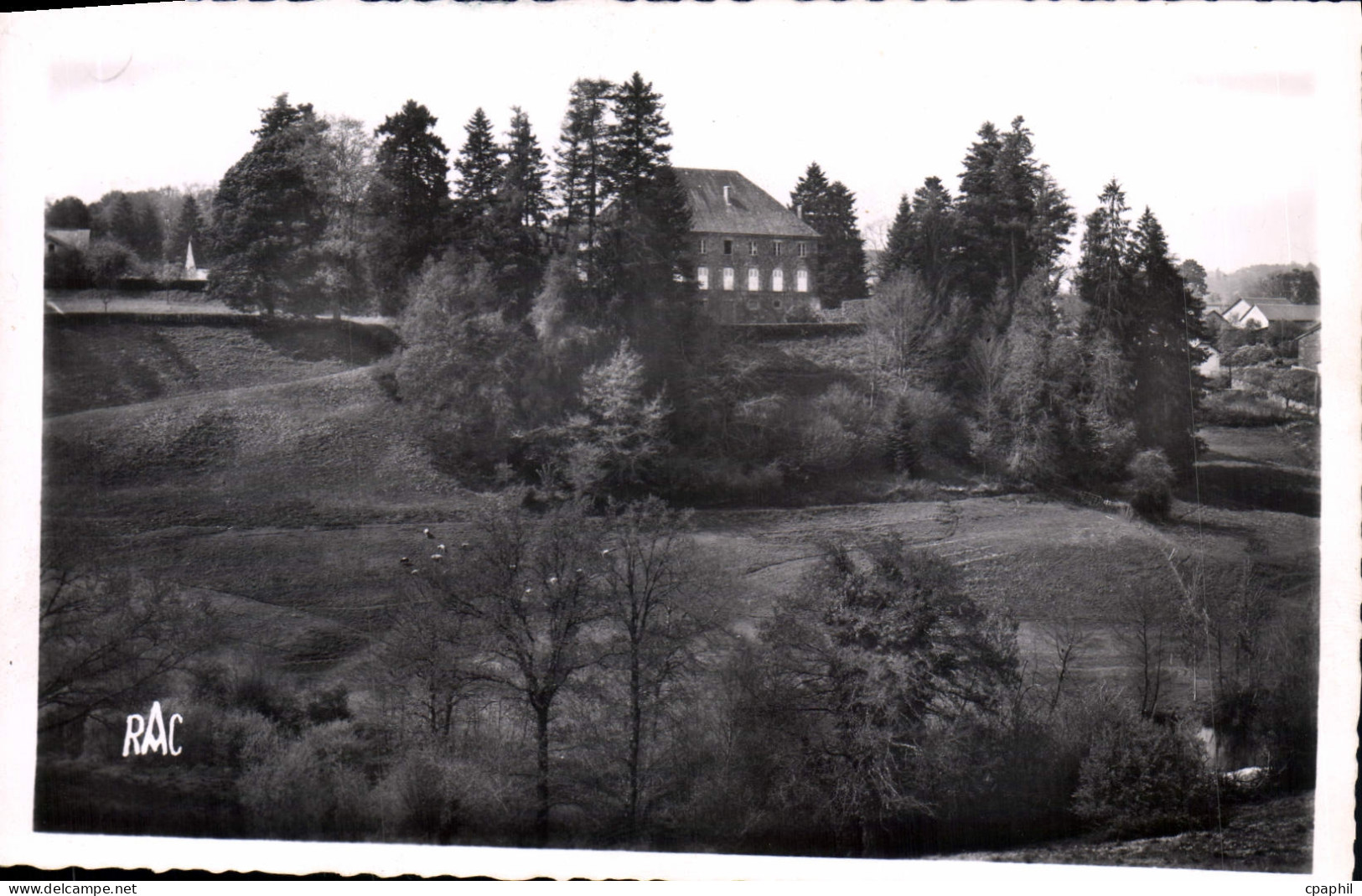 CPA Chateauneuf la Foret Le Chateau