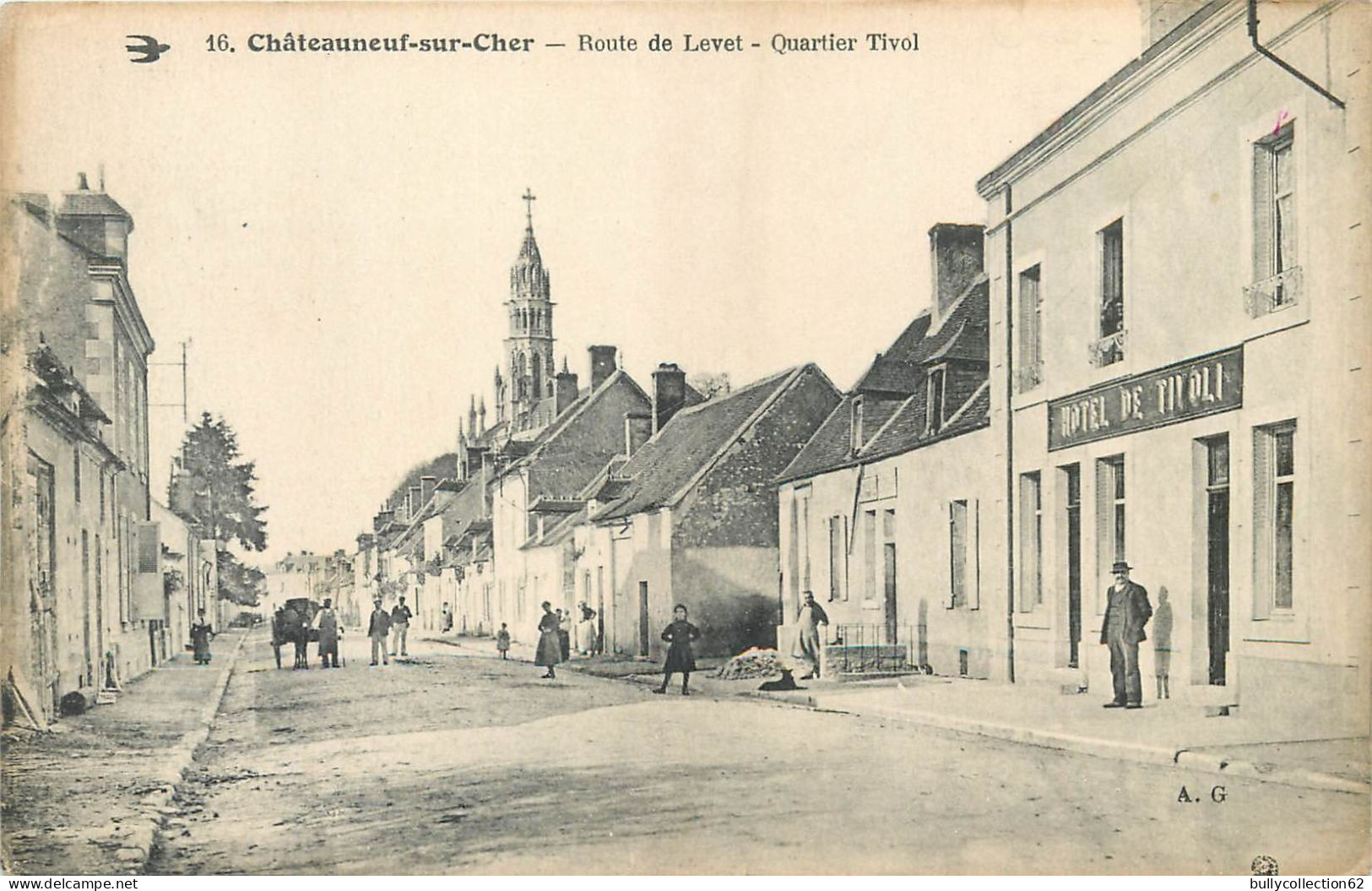 CPA Châteauneuf-sur-Cher  18/61