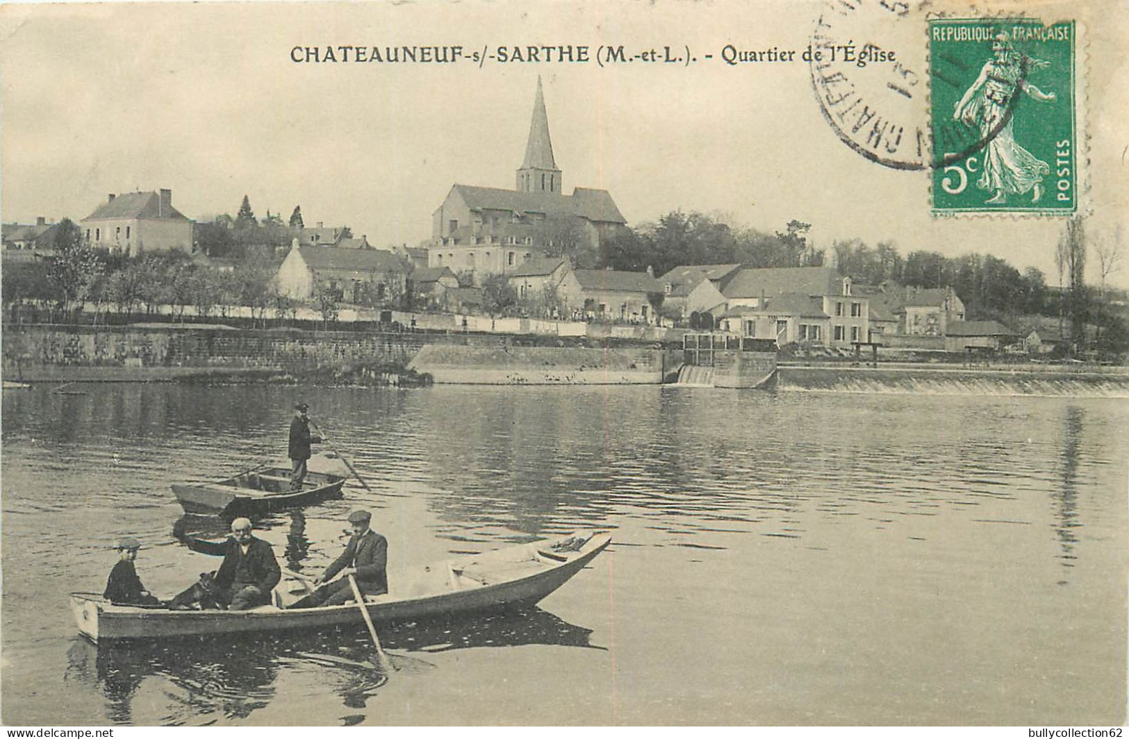 CPA Châteauneuf sur Sarthe 49/173