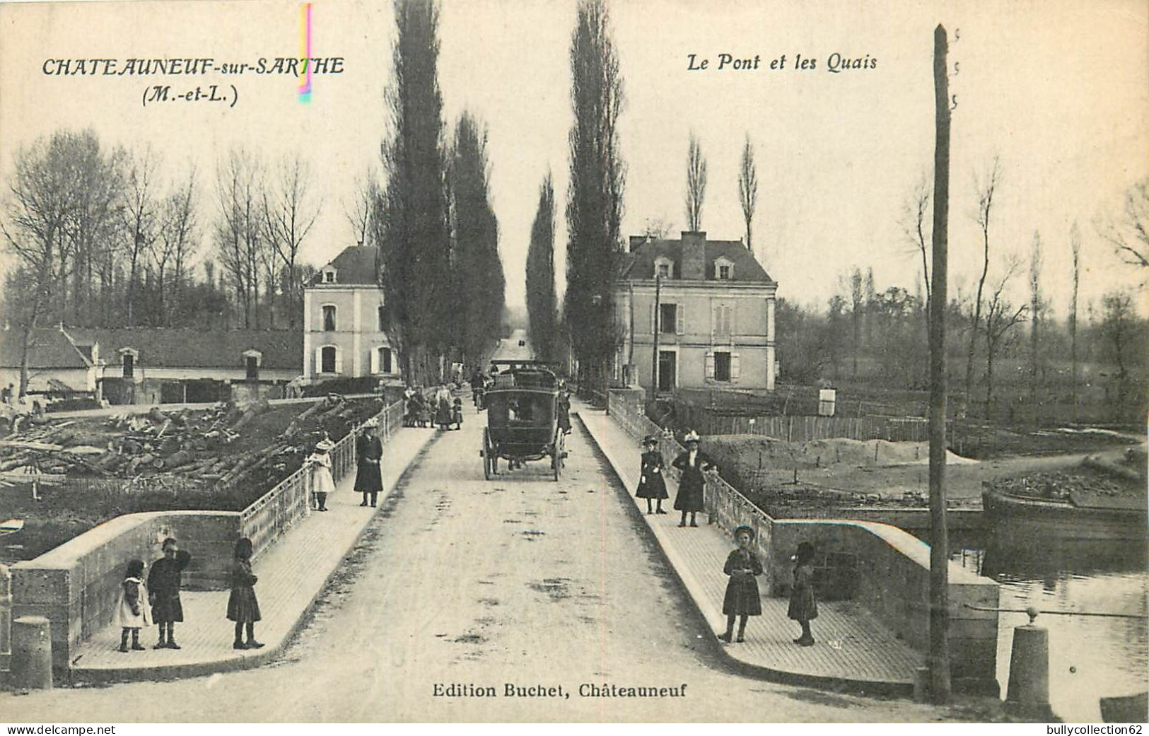 CPA Châteauneuf sur Sarthe 49/174