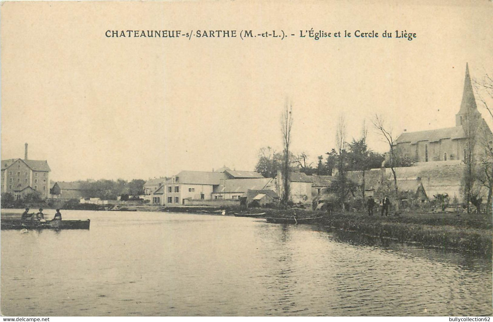 CPA Châteauneuf sur Sarthe 49/176