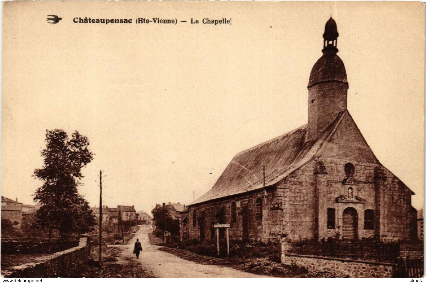 CPA CHATEAUPONSAC La Chapelle (611121)
