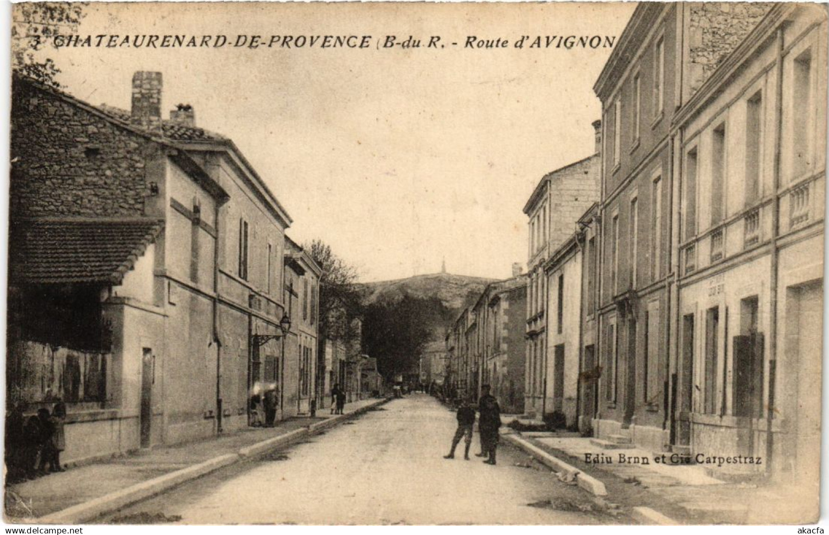 CPA CHATEAURENARD-de-PROVENCE Route d'Avignon (1291190)