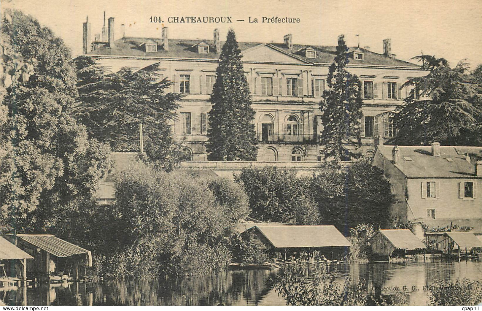 CPA Chateauroux La Prefecture