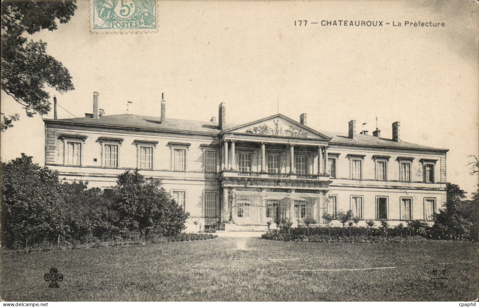 CPA Chateauroux La Prefecture