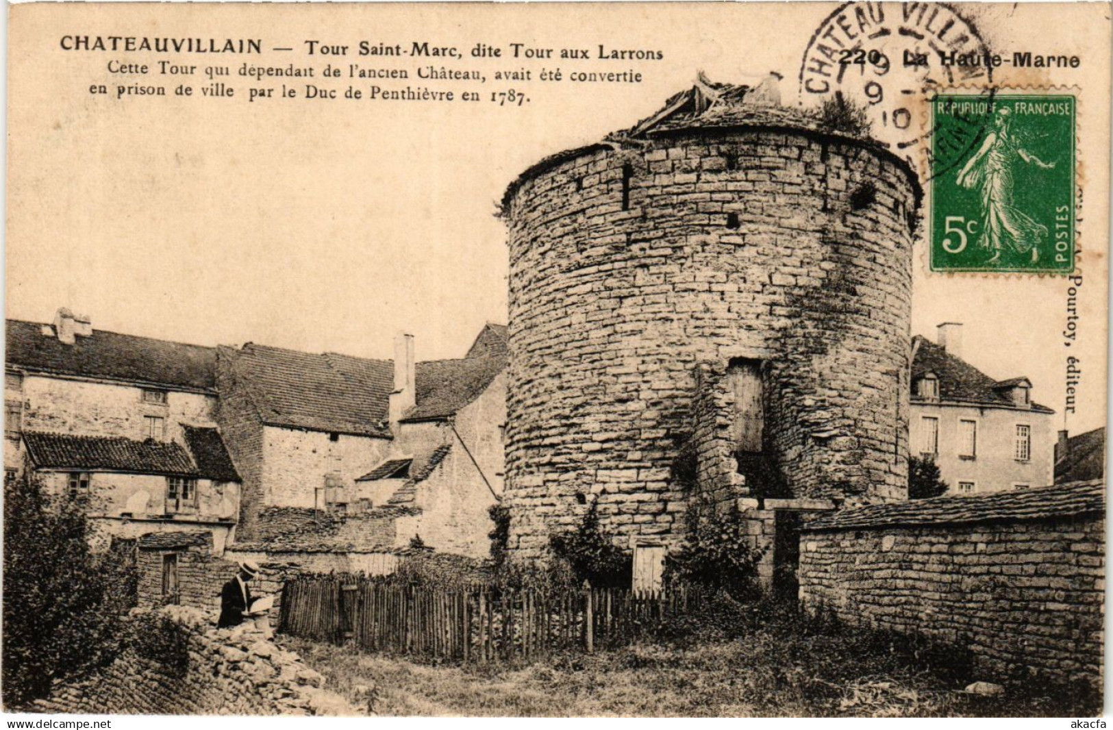 CPA CHATEAUVILLAIN - Tour St-Marc (368402)