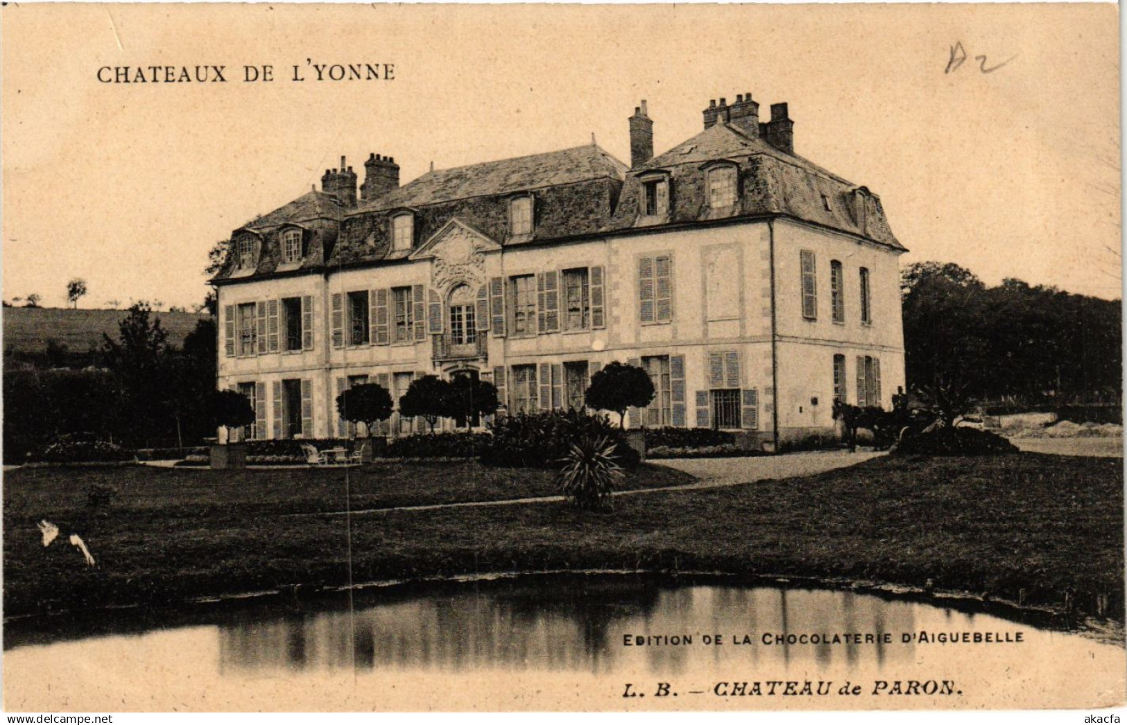 CPA Chateaux de l'YONNE - Chateau de Paron (658667)