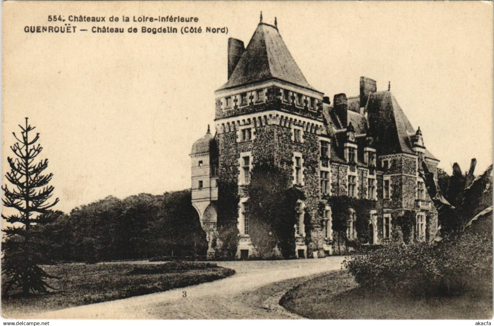 CPA Chateaux de la GUENROUET Cahtea de Bogdelin (150793)