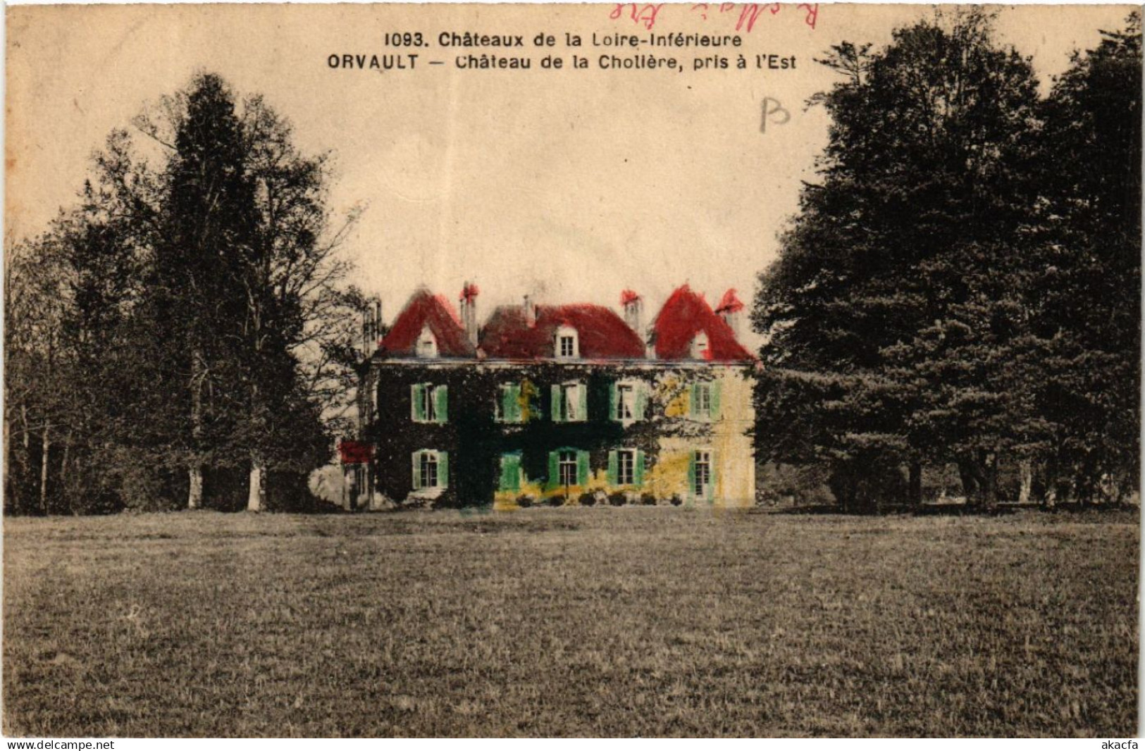 CPA Chateaux de la Loire-Inerieure Orvault Chateau de la Choilere (587623)