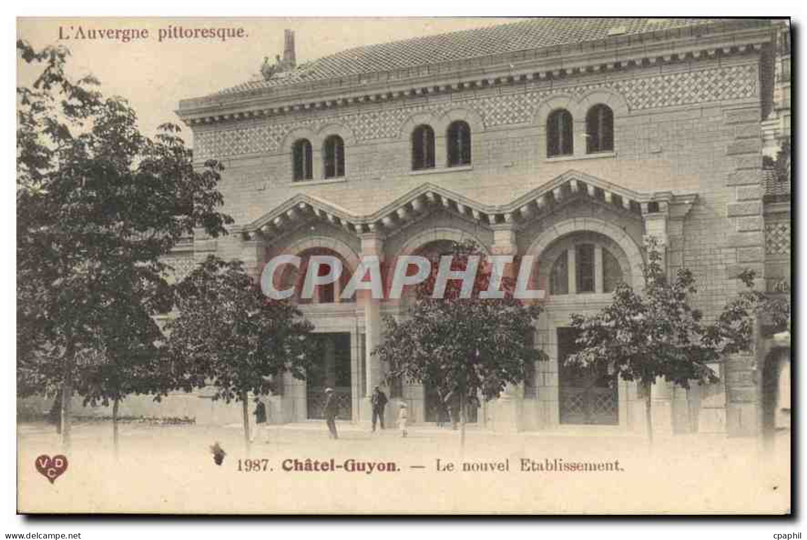 CPA Chatel Guyon le Nouvel Etablissement