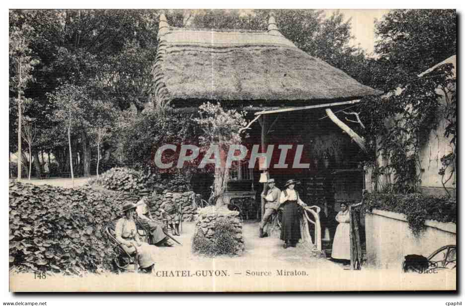 CPA Chatel Guyon Source Miraton