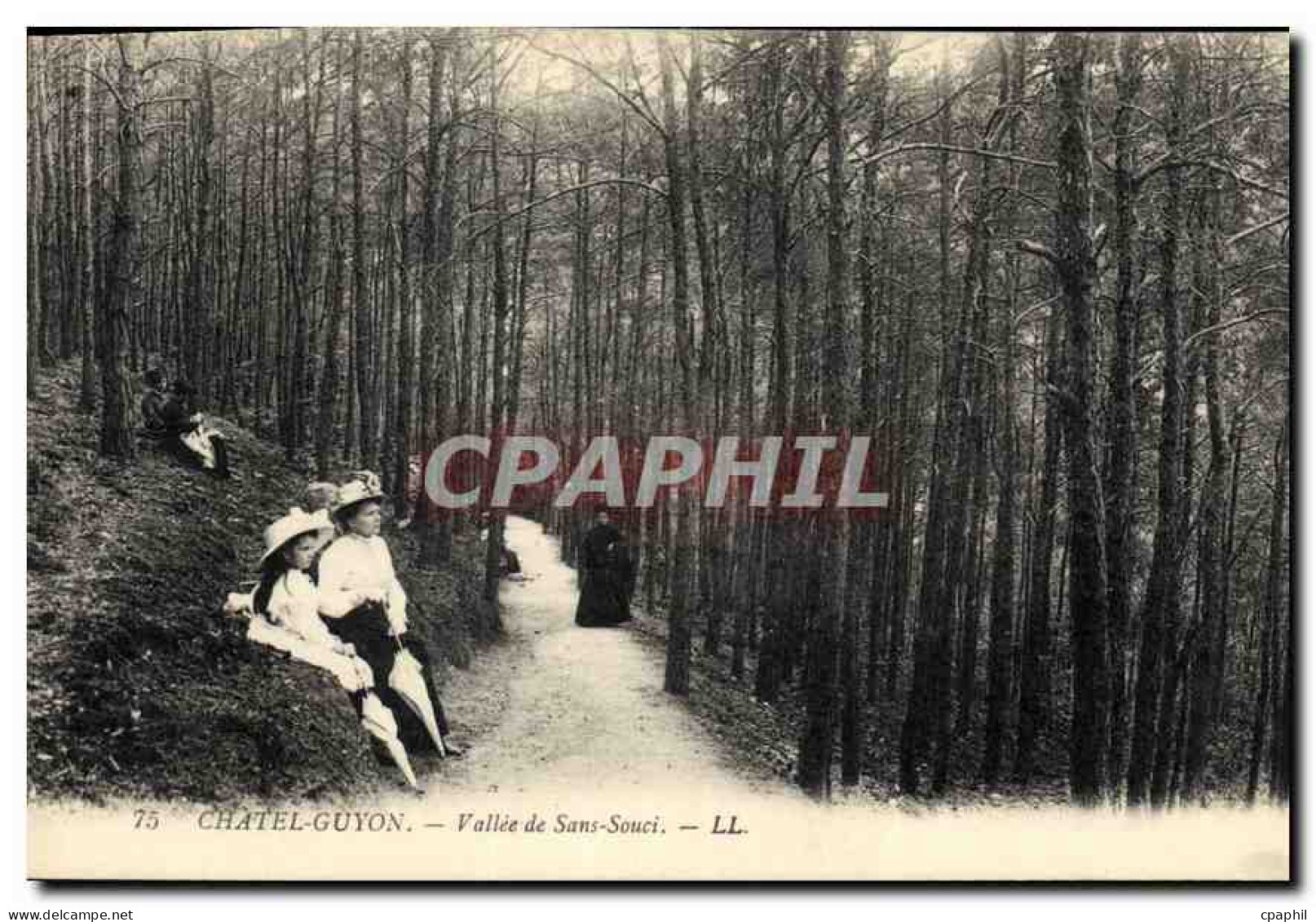 CPA Chatel Guyon Vallee de Sans Souci