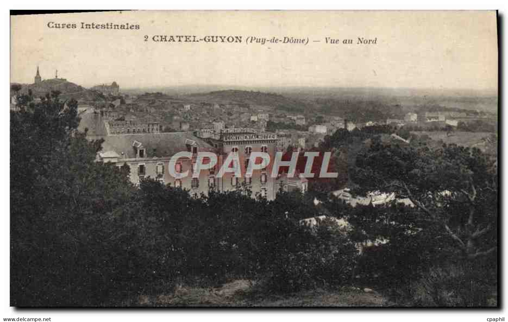 CPA Chatel Guyon Vue au Nord