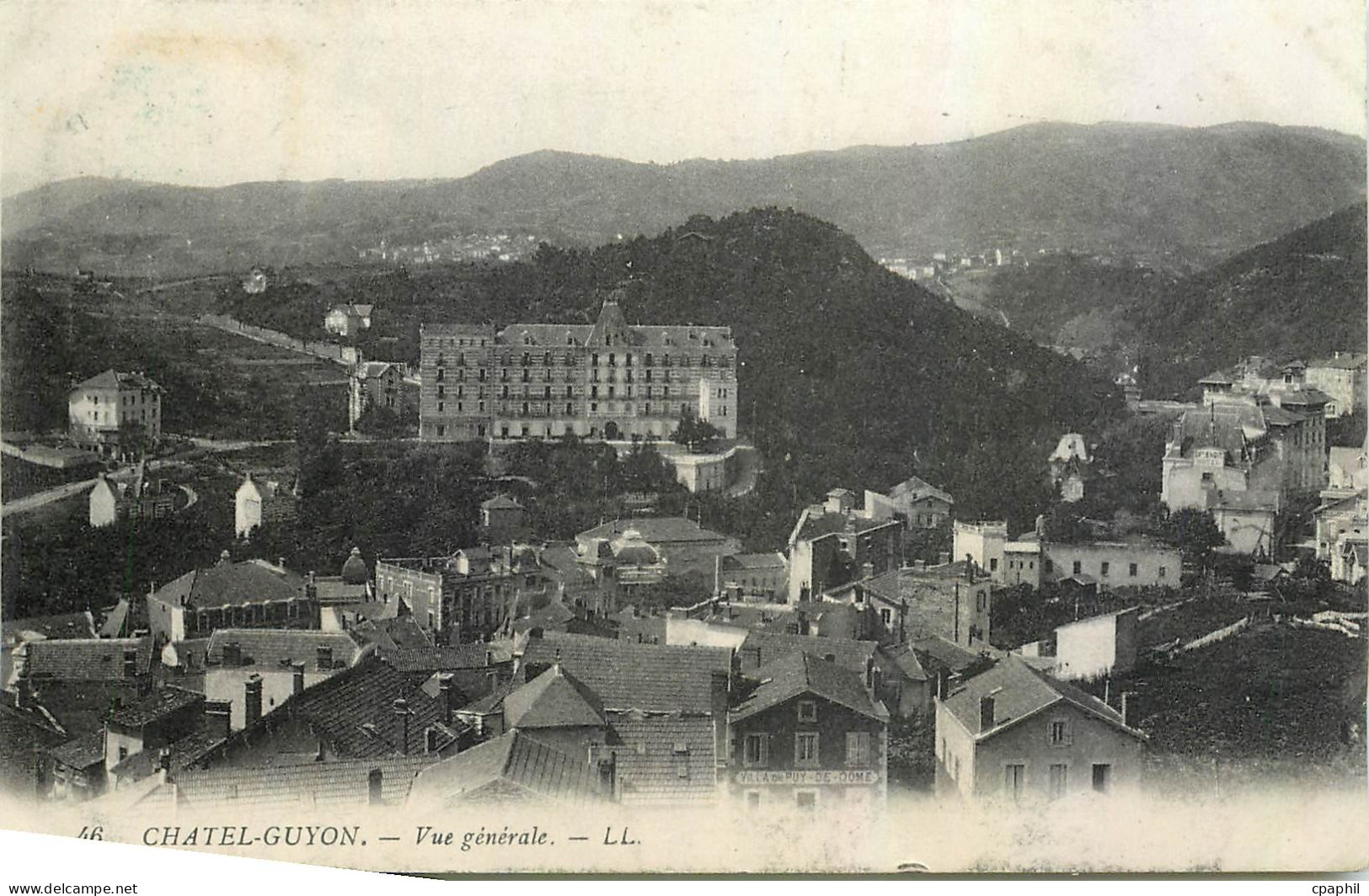 CPA Chatel guyon Vue generale