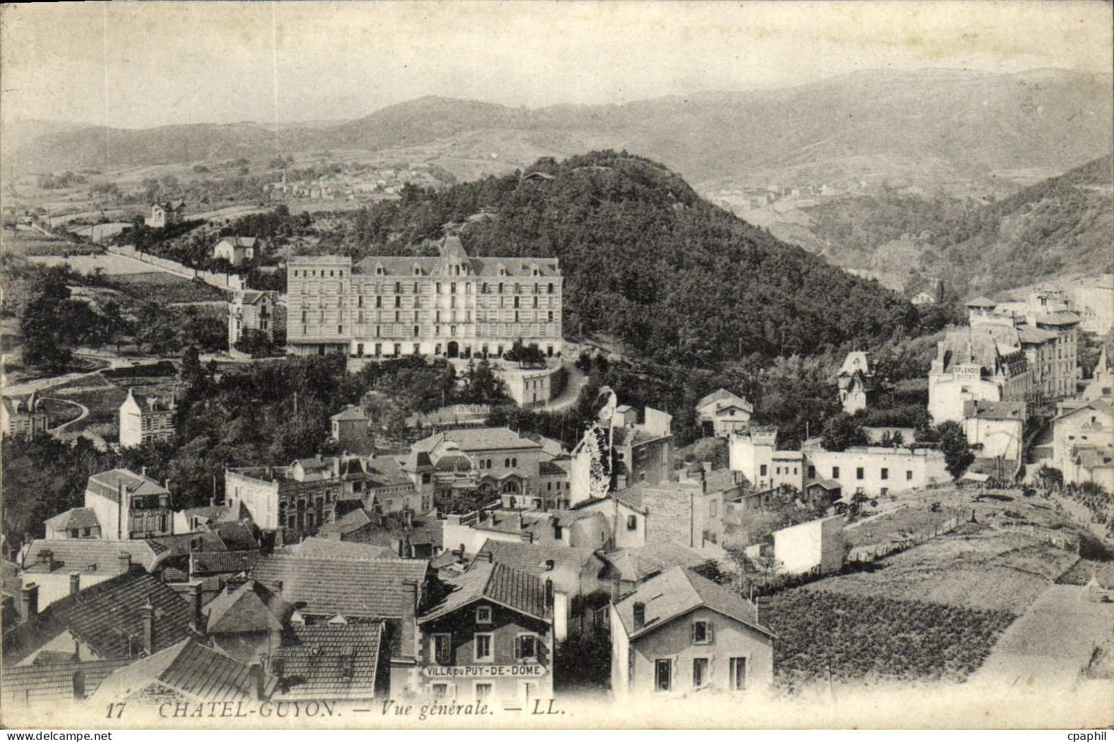 CPA Chatel Guyon Vue Generale