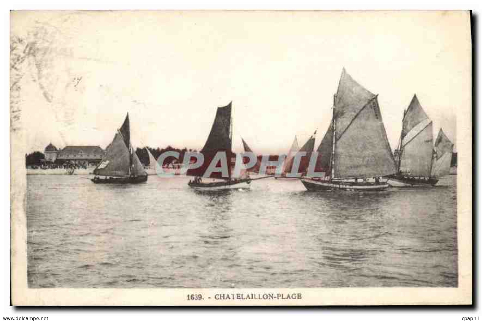 CPA Chatelaillon Plage Bateaux