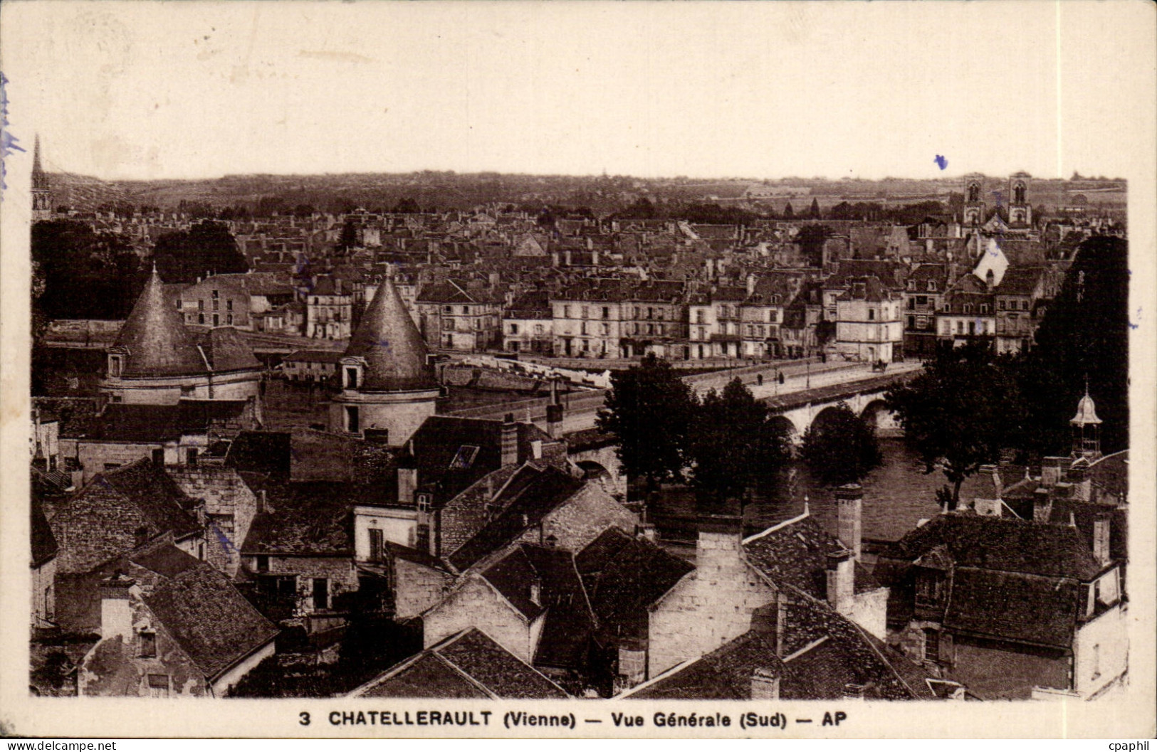 CPA Chatellerault Vue generale