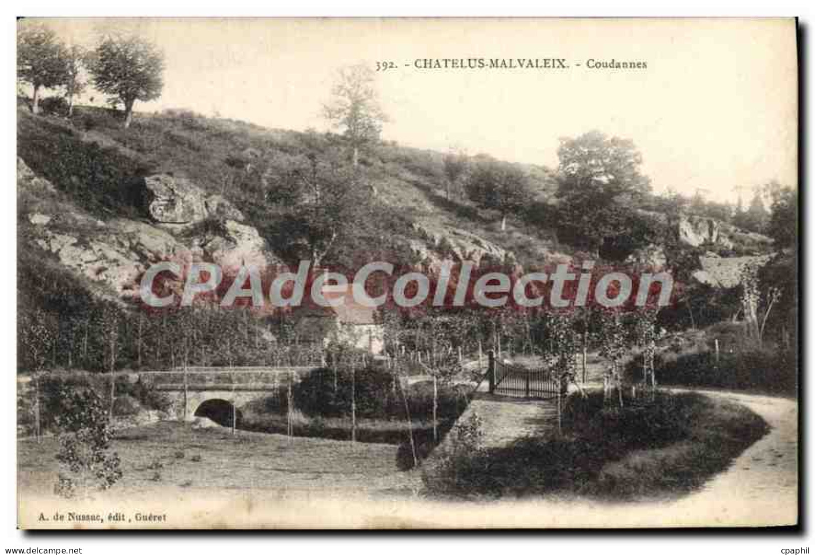 CPA Chatelus Malvaleix Coudannes