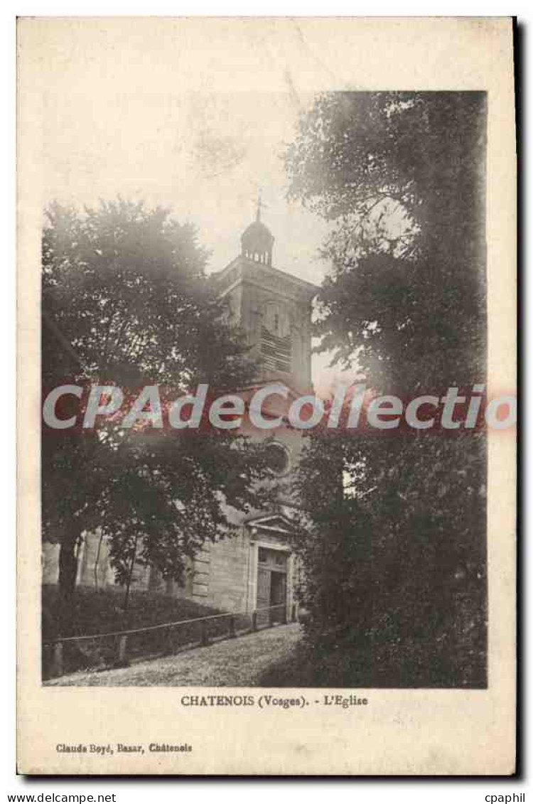CPA Chatenois Vosges L'Eglise