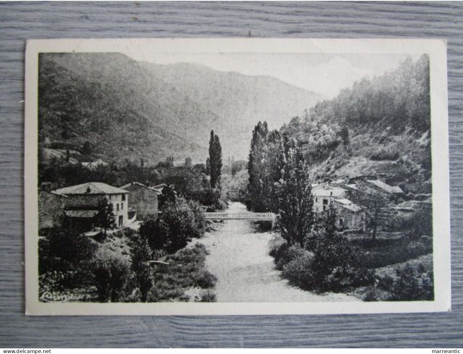 Cpa Chatillon en Diois (86) la vallée du Bez